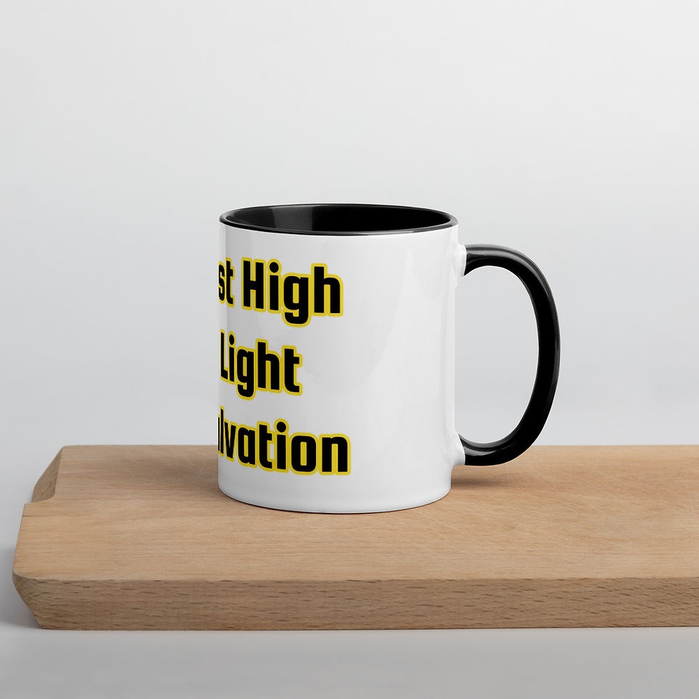 Thumbnail: The Classy Hebrew Mug with Color Inside