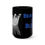 Thumbnail: The Classy Collection Beautiful & Blessed Blue Black Mug 15oz