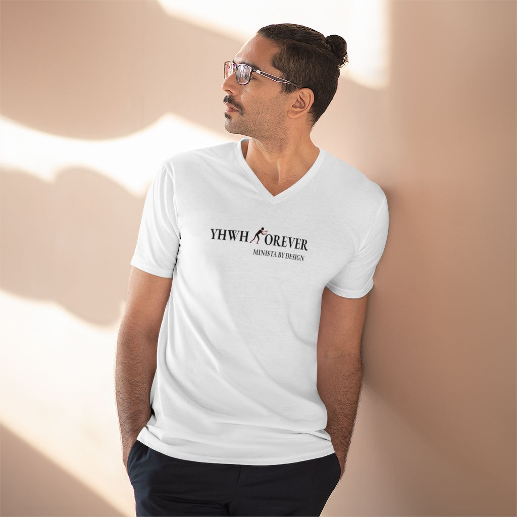 YHWH FOREVER Men's Lightweight V-Neck Tee