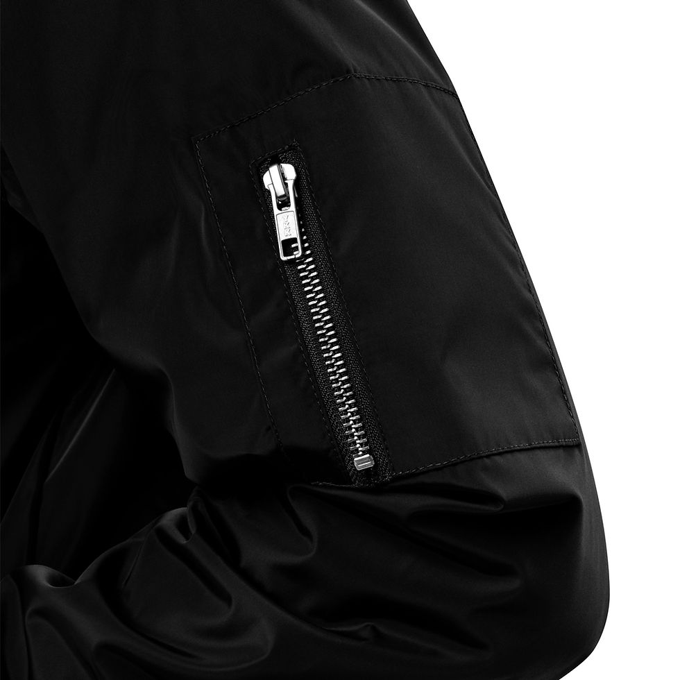 Thumbnail: Sworthe By Joseph Dowdy Embroidered Logo Premium bomber jacket