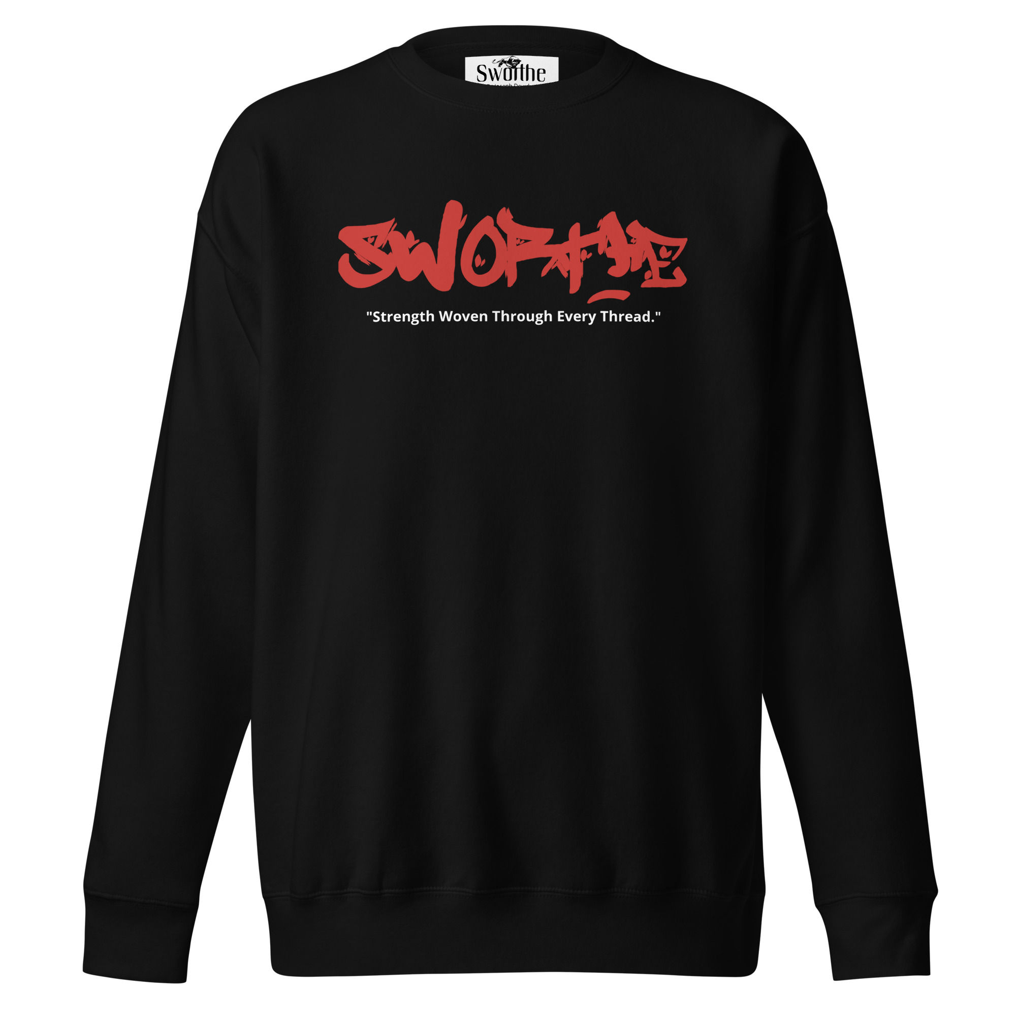 Sworthe By Joseph Dowdy Sworthe Red Unisex Premium Sweatshirt
