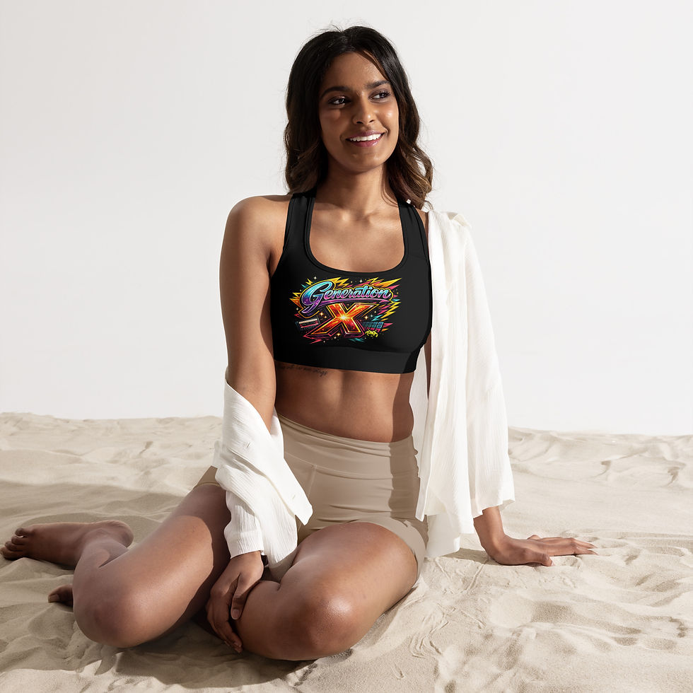 Thumbnail: Sworthe By Joseph Dowdy Generation X Padded Sports Bra
