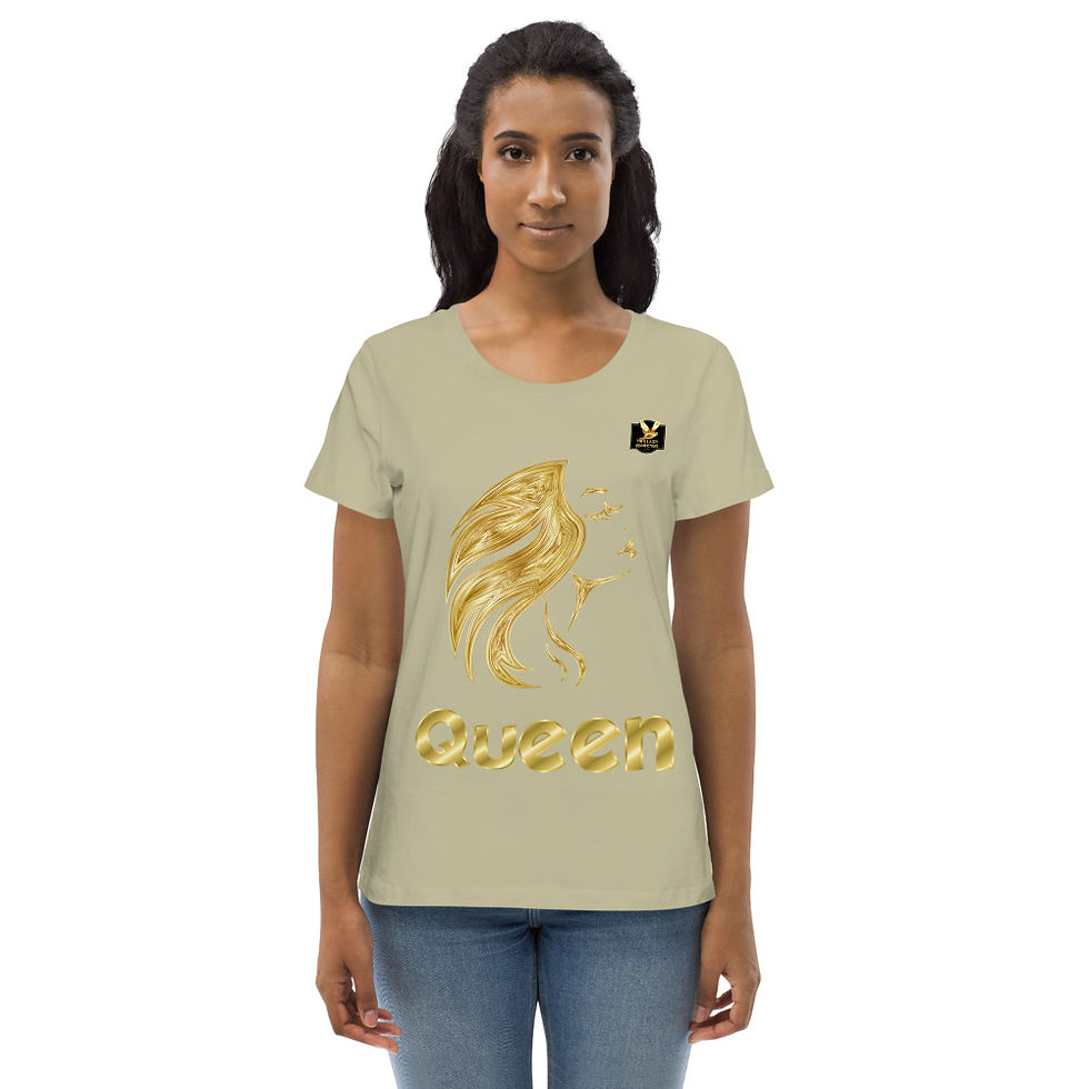 Thumbnail: YHWH FOREVER The Classy Collection QUEEN Women's fitted eco tee