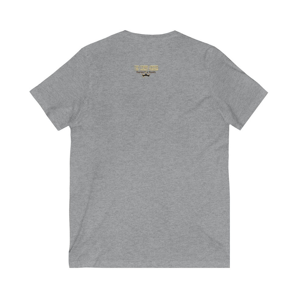 Thumbnail: Unisex Jersey Short Sleeve V-Neck Tee