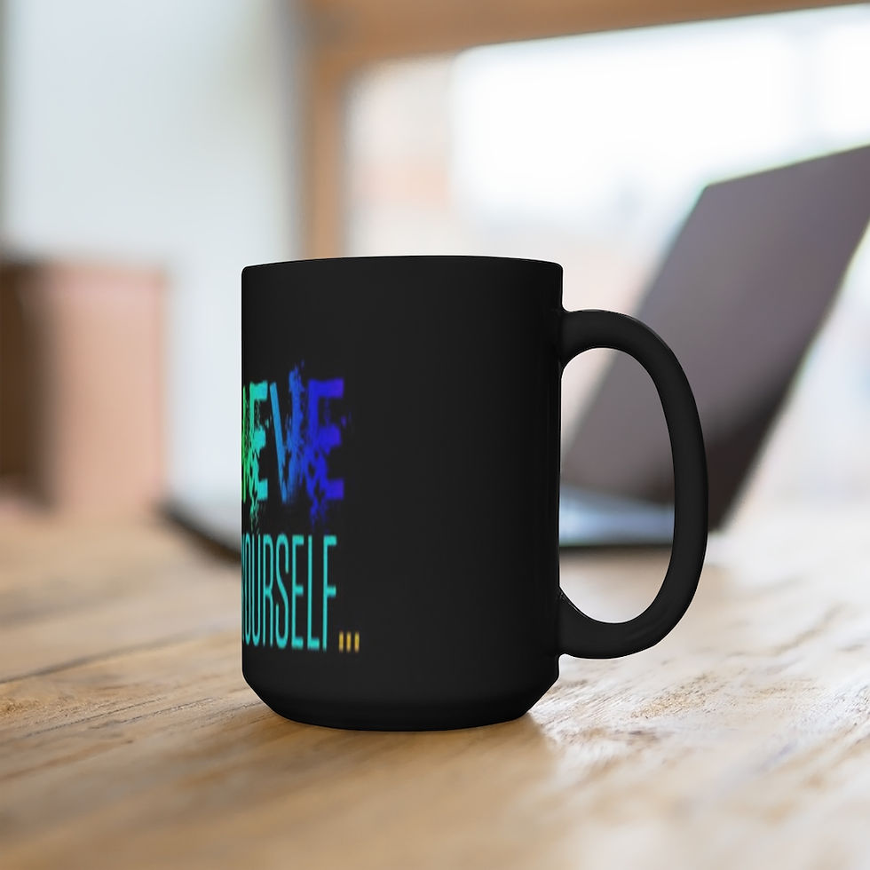 Thumbnail: The Classy Collection Motivation Black Mug 15oz