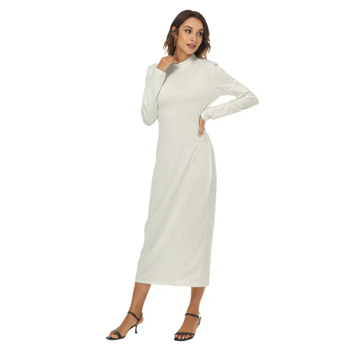 Sworthe By Joseph Dowdy Eggshell Women's Hip Dress