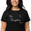 Thumbnail: YF3 The Classy Hebrew Embroidered Thy Kingdom Come Women’s high-waisted t-shirt