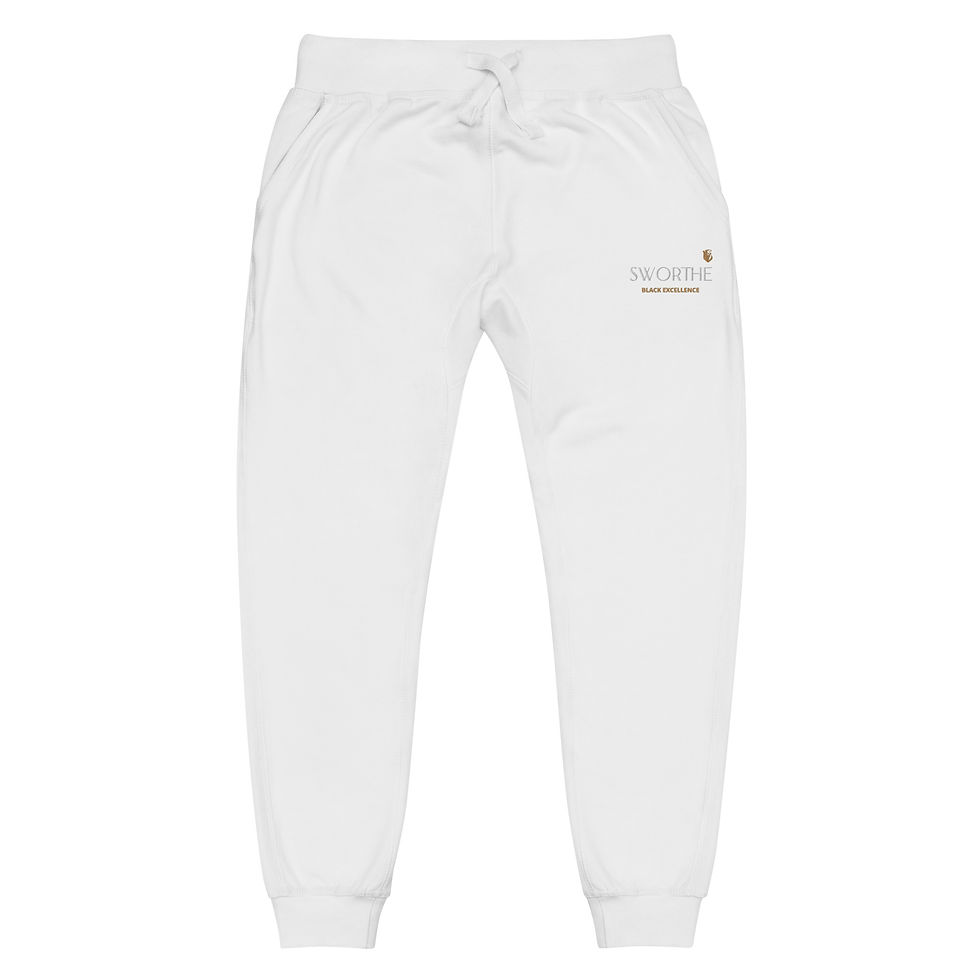 Thumbnail: Sworthe By Joseph Dowdy Embroidered Logo Unisex fleece sweatpants