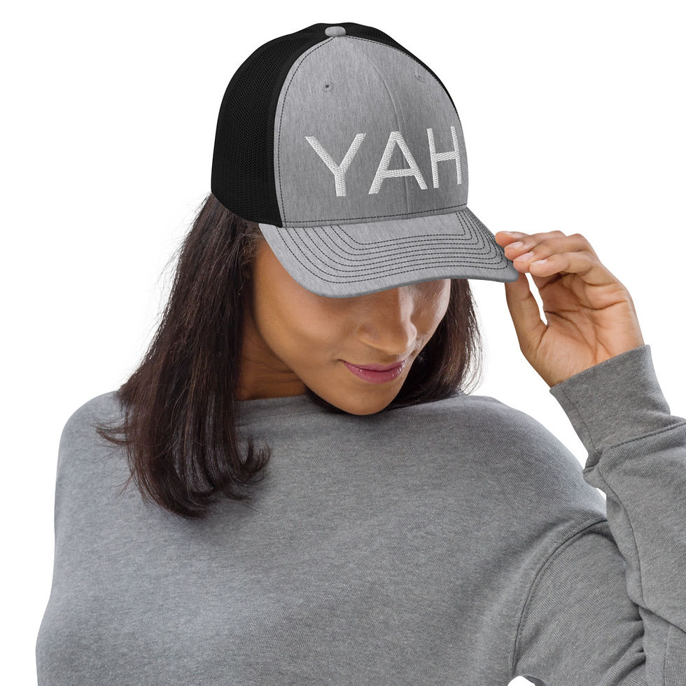 Thumbnail: YHWH FOREVER YAH Trucker Cap