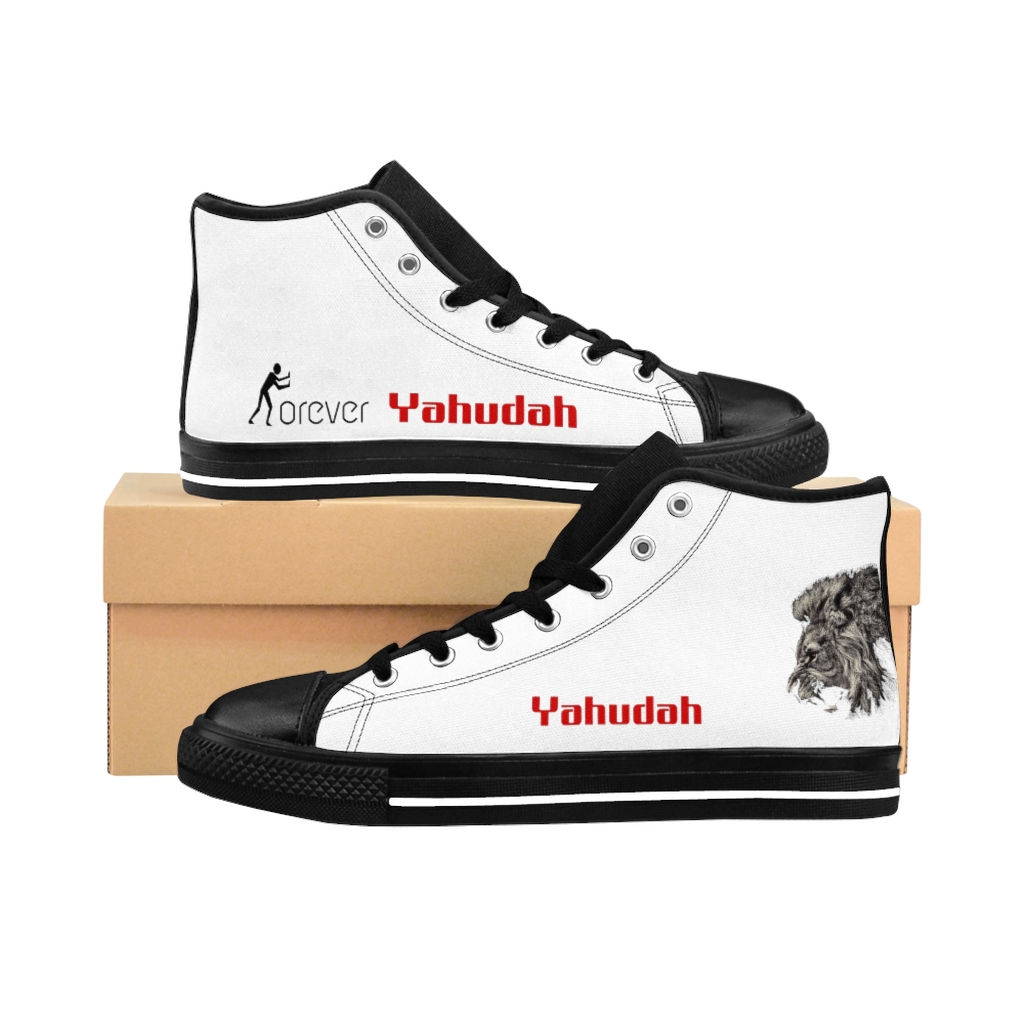 YHWH FOREVER Yahudah Men's High-top Sneakers
