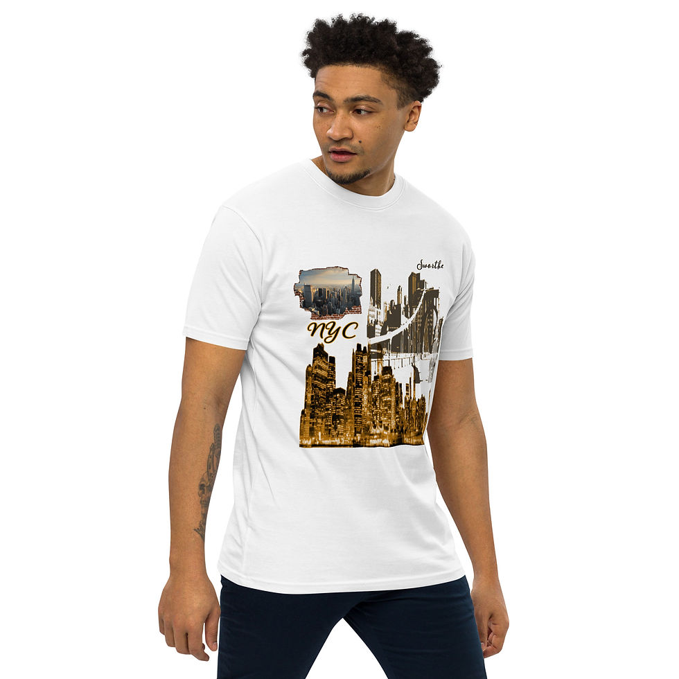 Sworthe By Joseph Dowdy Men’s premium heavyweight tee