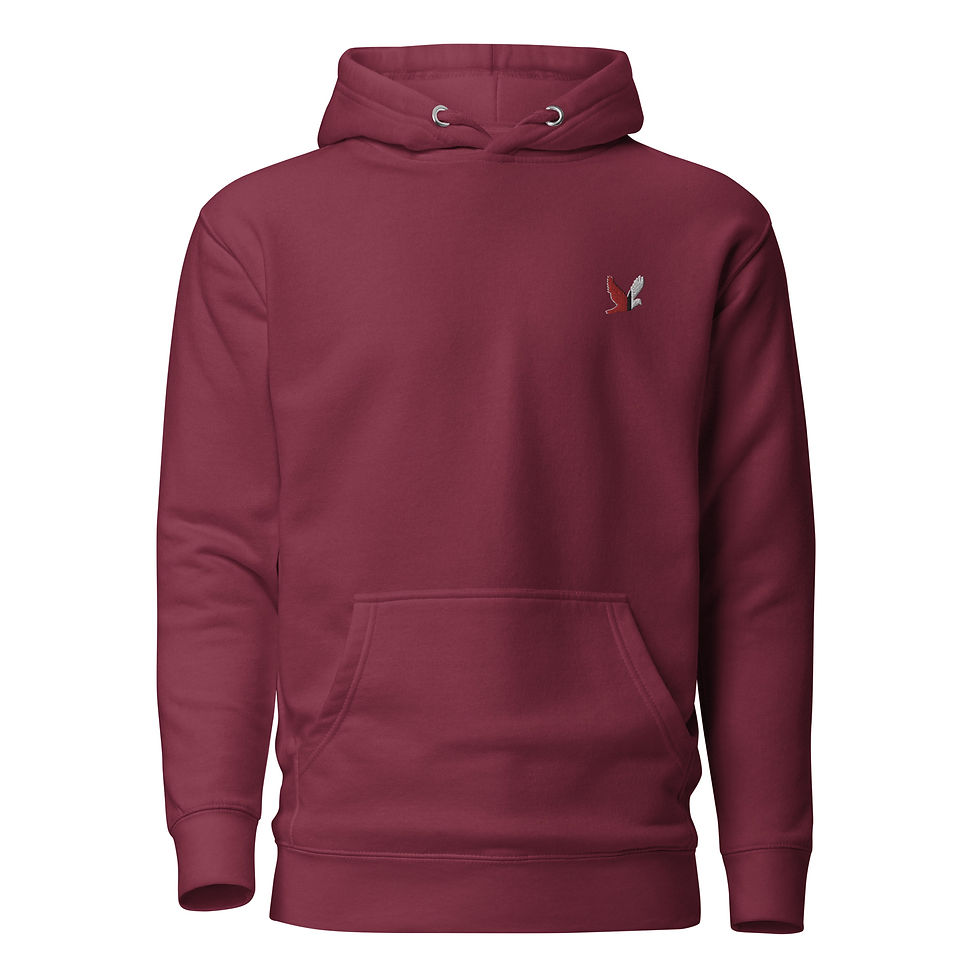 Thumbnail: YHWH FOREVER3 Embroidered Logo Unisex Hoodie