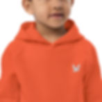 Thumbnail: YHWH FOREVER Embroidered Dove Logo Kids eco hoodie