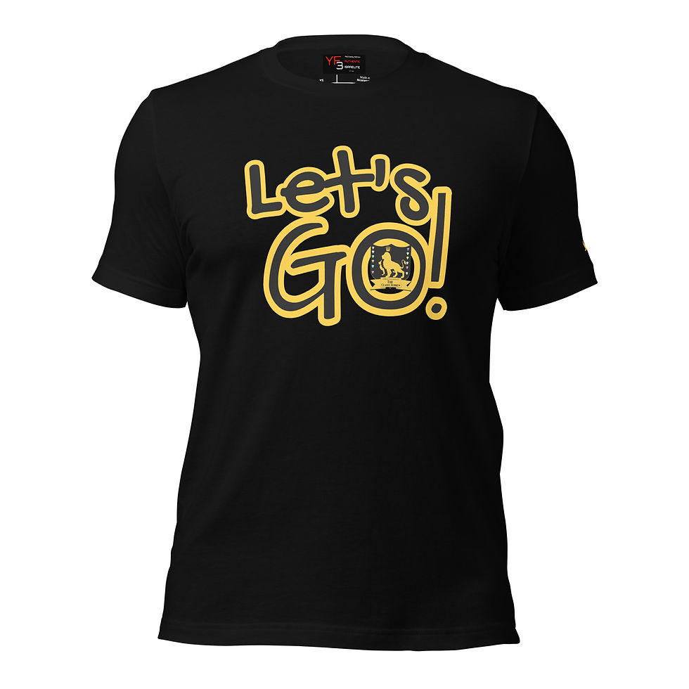YF3 The Classy Hebrew Let's Go Unisex t-shirt