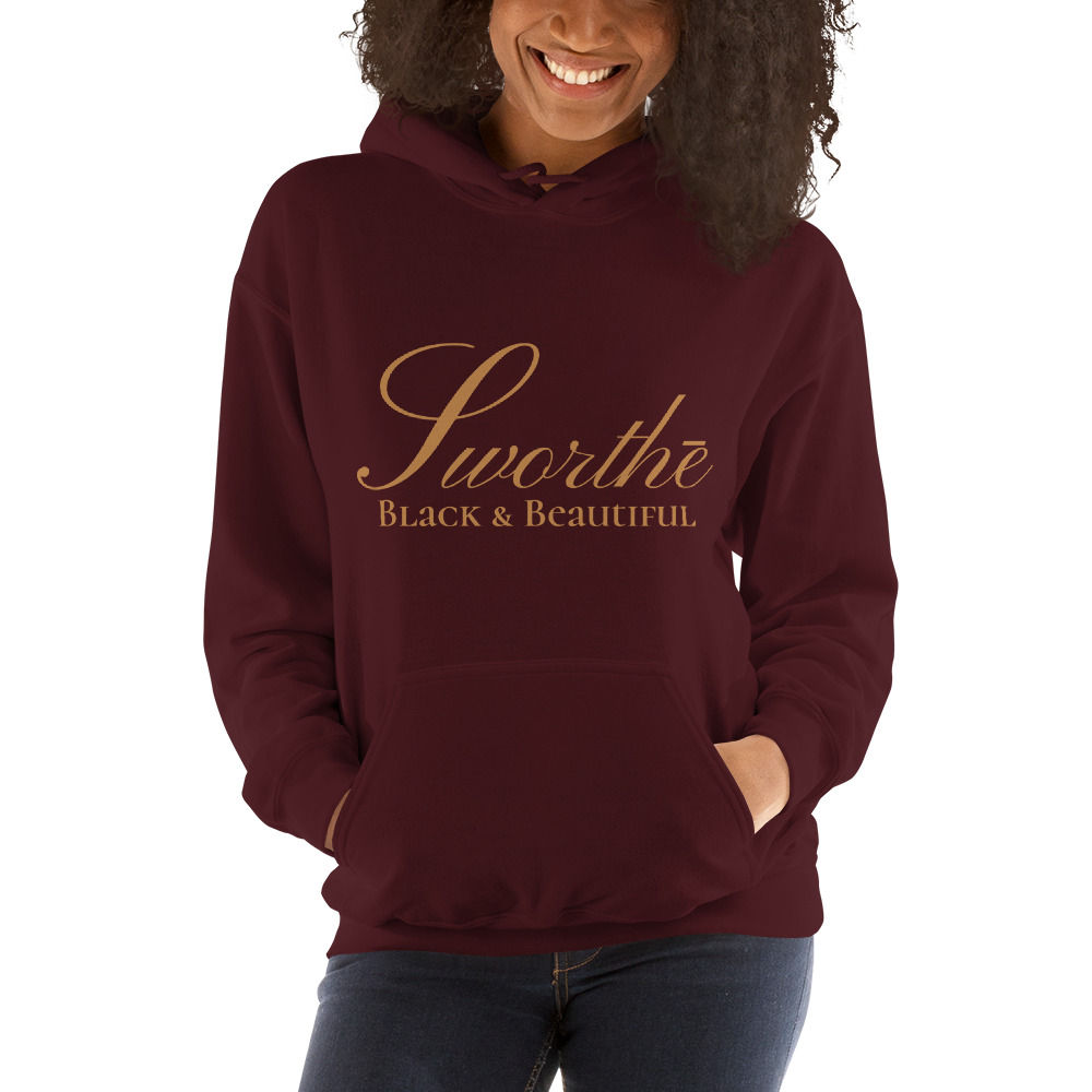 Sworthe Black & Beautiful Unisex Hoodie