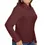 Thumbnail: Sworthe By Joseph Dowdy Women's Turtleneck T-shirt With Long Sleeve(Plus Size)