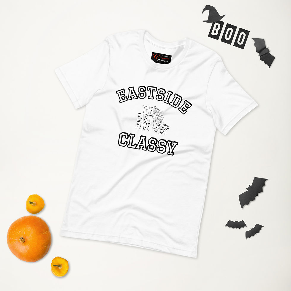 Thumbnail: The Classy Hebrew EASTSIDE CLASSY Unisex t-shirt