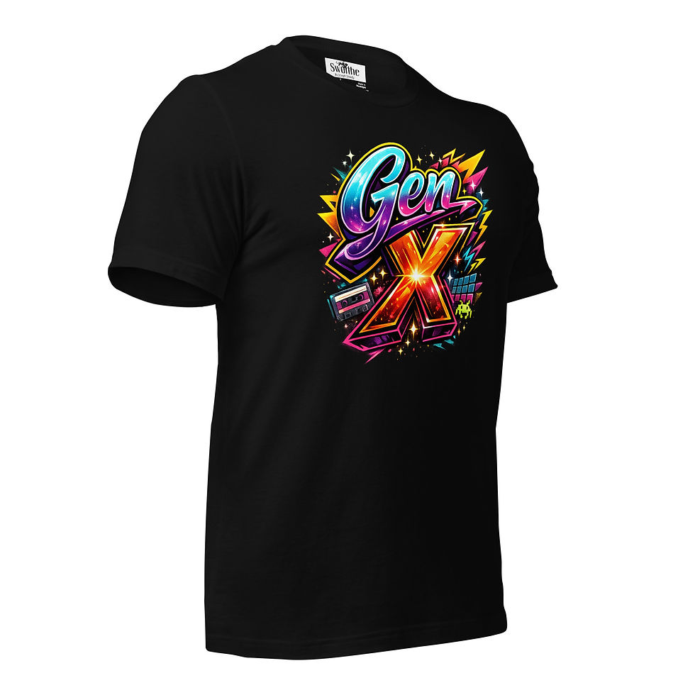 Thumbnail: Sworthe By Joseph Dowdy Gen X Unisex t-shirt