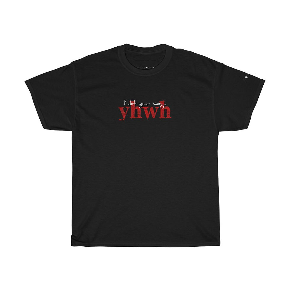 Thumbnail: YHWH FOREVER Unisex Heavy Cotton Tee