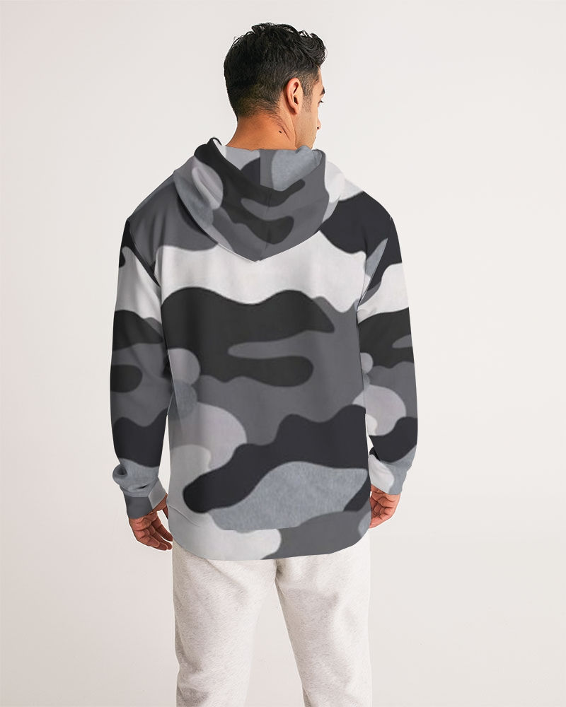 Thumbnail: The Classy Hebrew Grey Scale Camo Hoodie