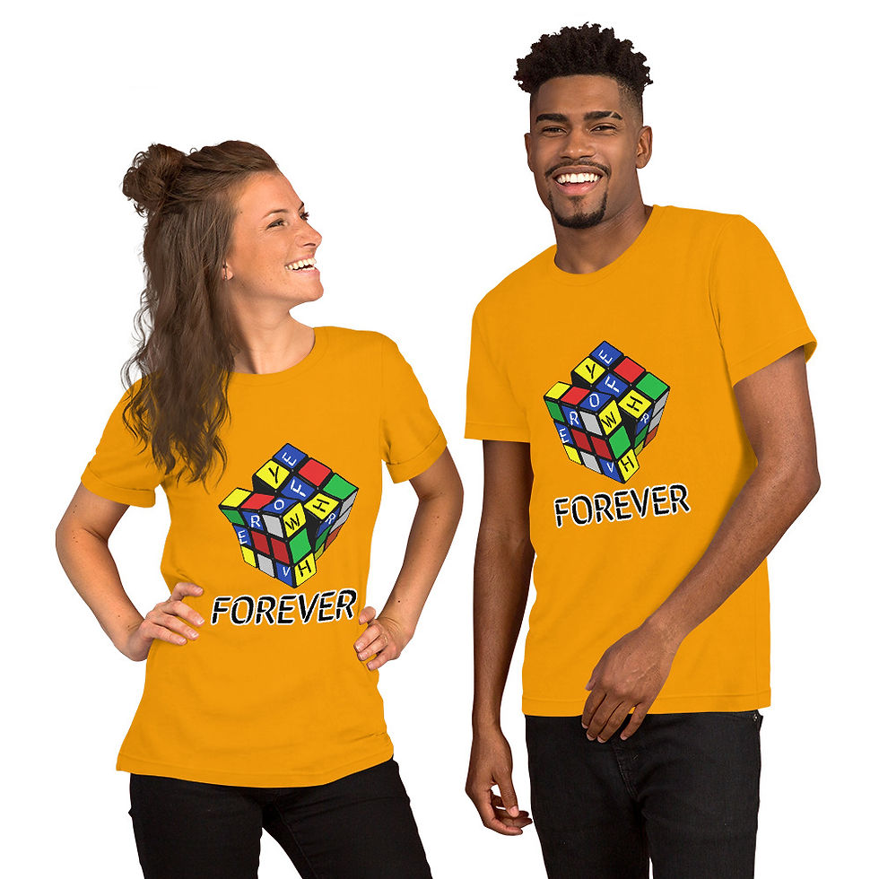 Thumbnail: YHWH FOREVER Cube Forever Short-Sleeve Unisex T-Shirt