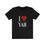 Thumbnail: The Classy Hebrew I LOVE YAH Unisex Jersey Short Sleeve Tee