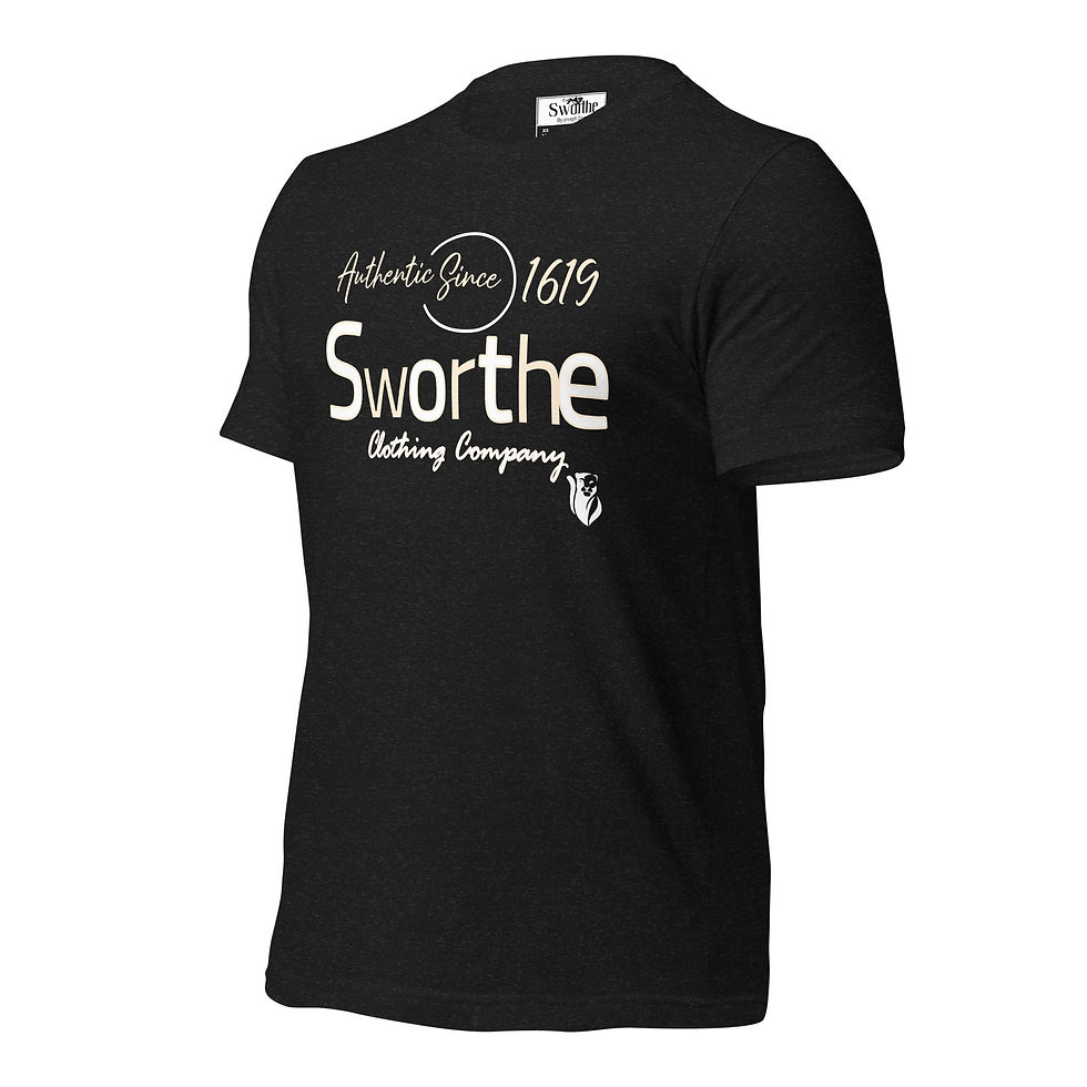 Thumbnail: Sworthe By Joseph Dowdy Sworthe Authentic Unisex t-shirt