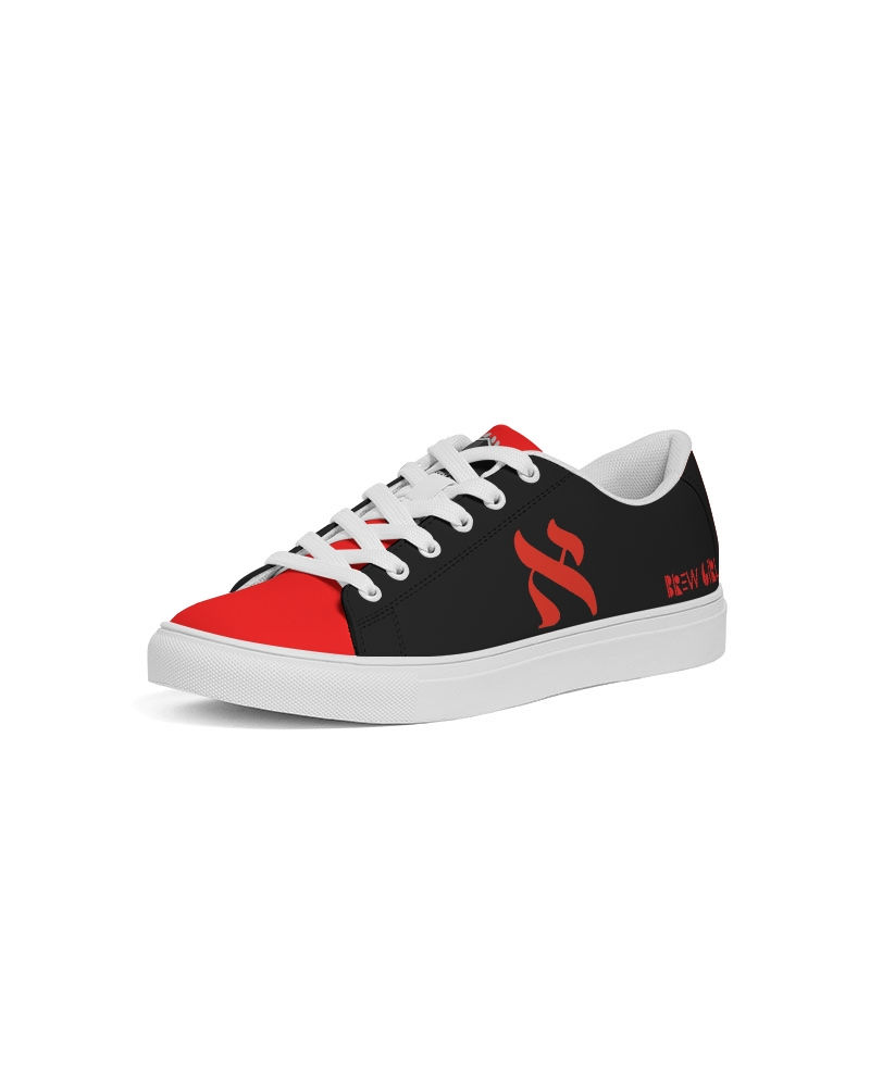Thumbnail: The Classy Hebrew Aleph Pr-31 Red Ladies Polo Sneakers