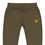 Thumbnail: YHWH FOREVER 3 Yellow Dove Embroidered Logo Unisex fleece sweatpants
