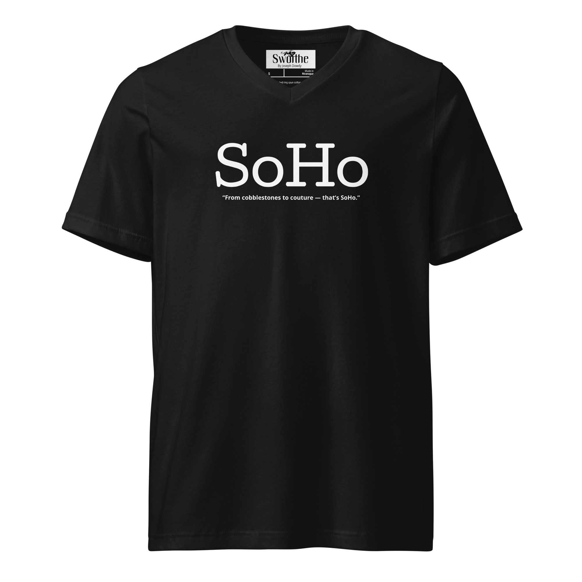 Sworthe By Joseph Dowdy SoHo Unisex Short Sleeve V-Neck T-Shirt