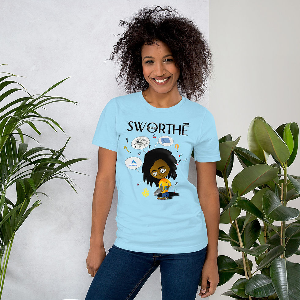 Thumbnail: Sworthe By Joseph Dowdy Sworthe Money Unisex t-shirt