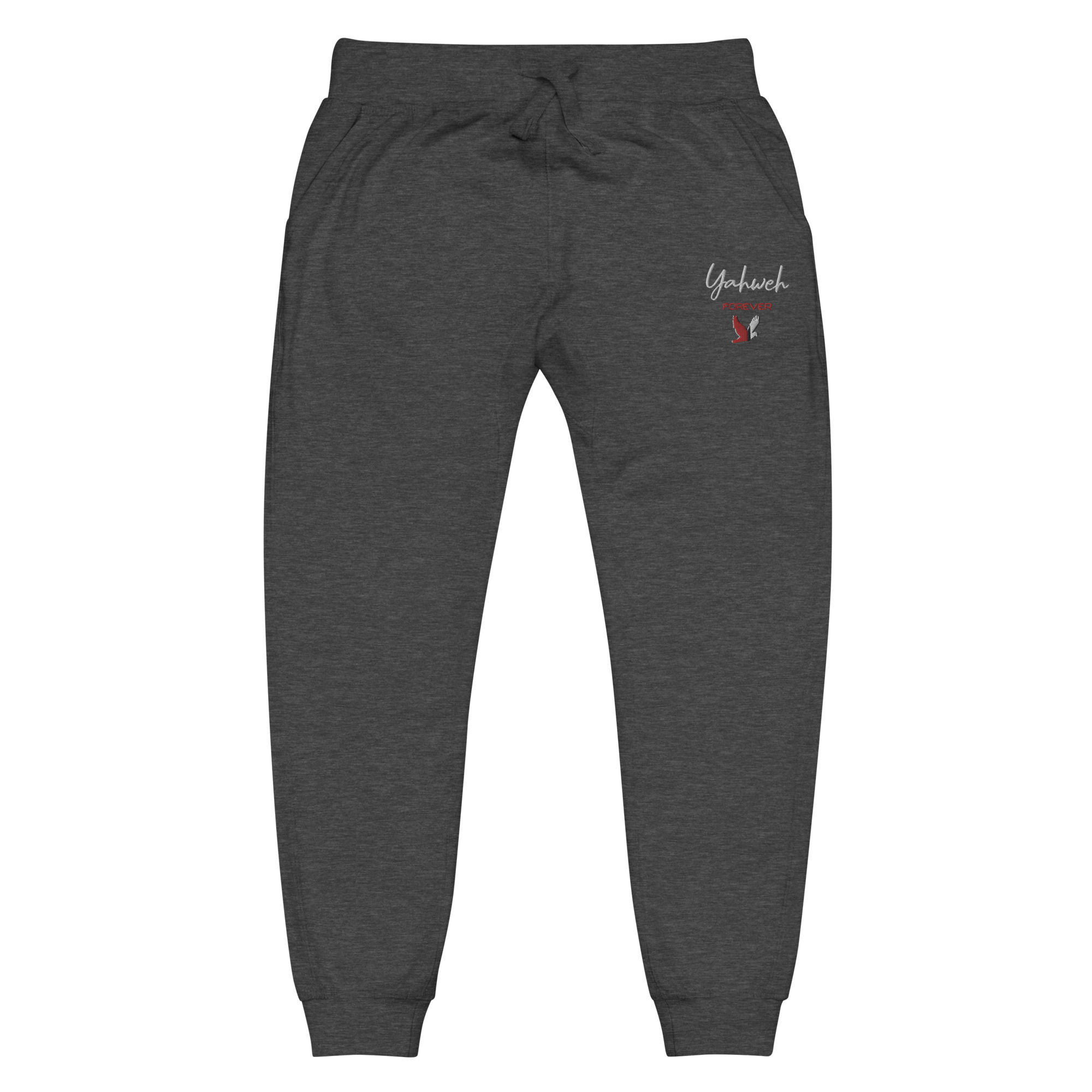 YHWH FOREVER 3 Yahweh Forever Embroidered Unisex fleece sweatpants