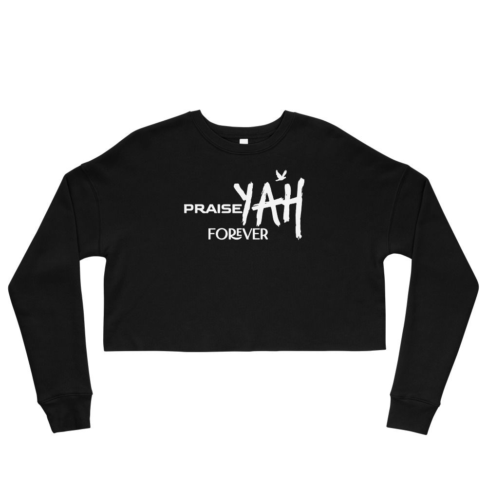YF3 Praise YAH Forever Crop Sweatshirt