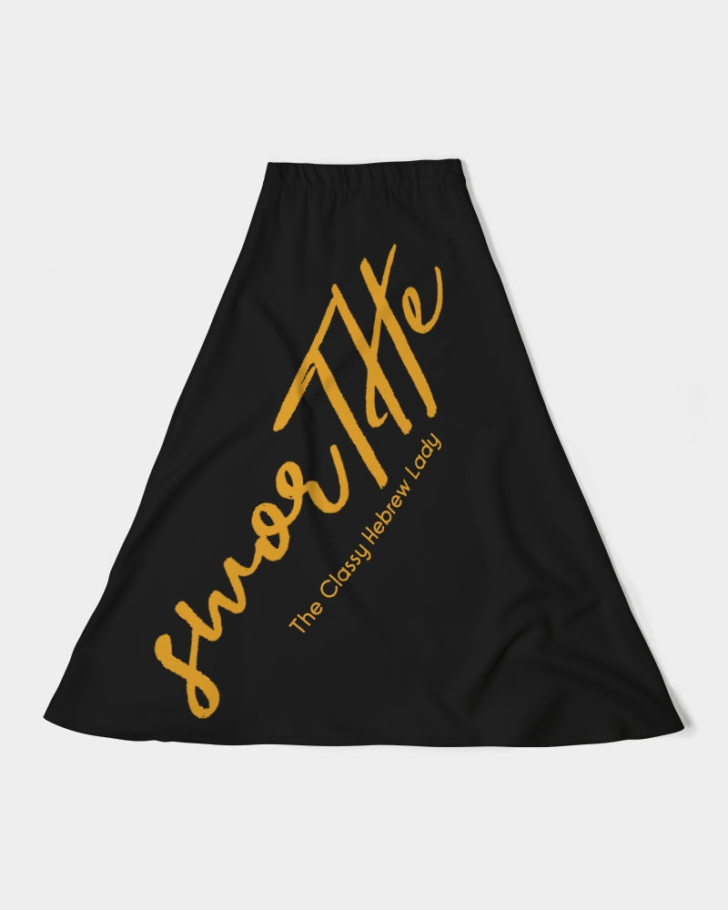 The Classy Hebrew Swarthy Collection Women's A-Line Midi Skirt