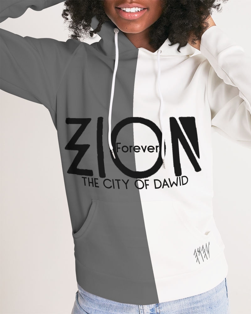 Thumbnail: YF3 Zion Forever Grey/White Women's Hoodie