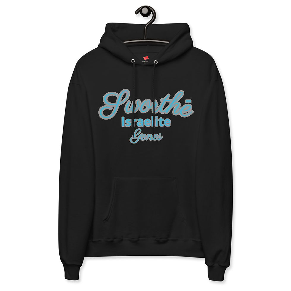 Thumbnail: Sworthe Israelite Genes Unisex fleece hoodie