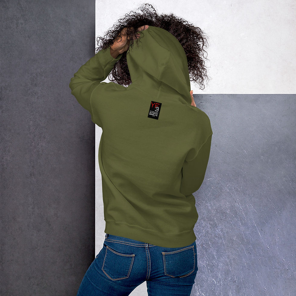Thumbnail: YF3 Israelite Embroidered Unisex Hoodie