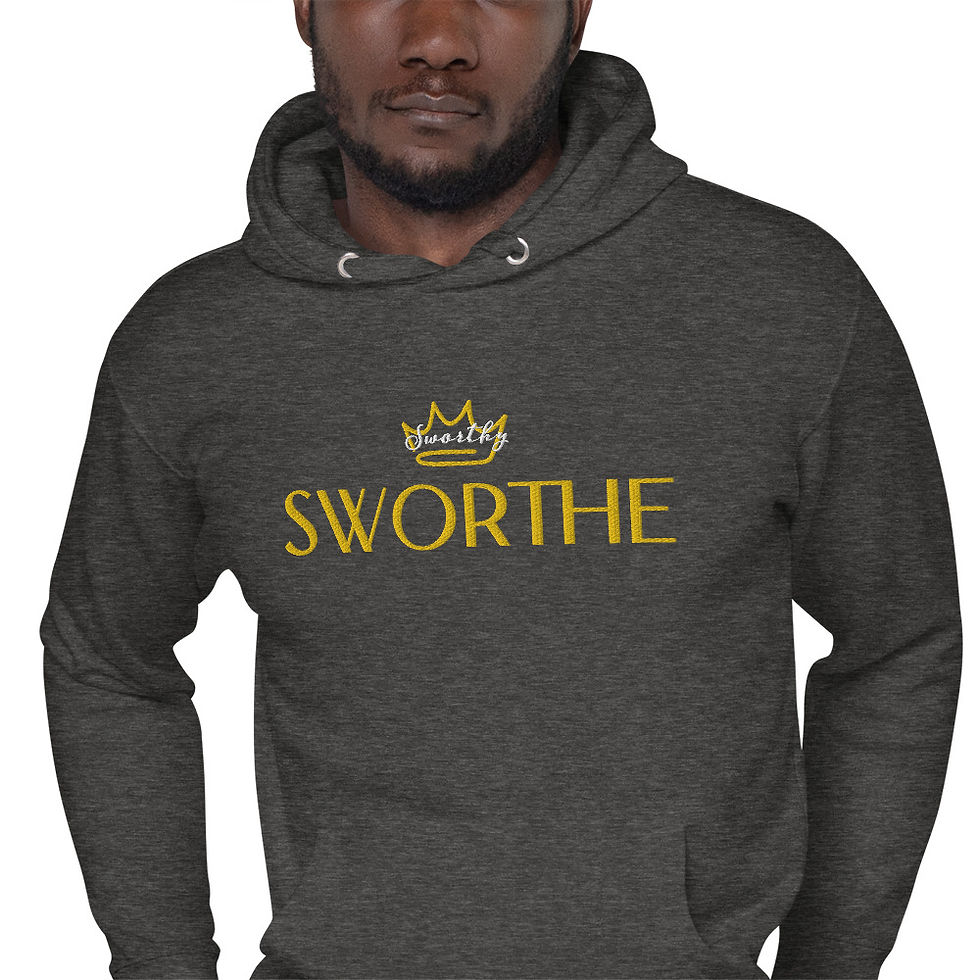 Thumbnail: Sworthe By Joseph Dowdy Embroidered Unisex Hoodie
