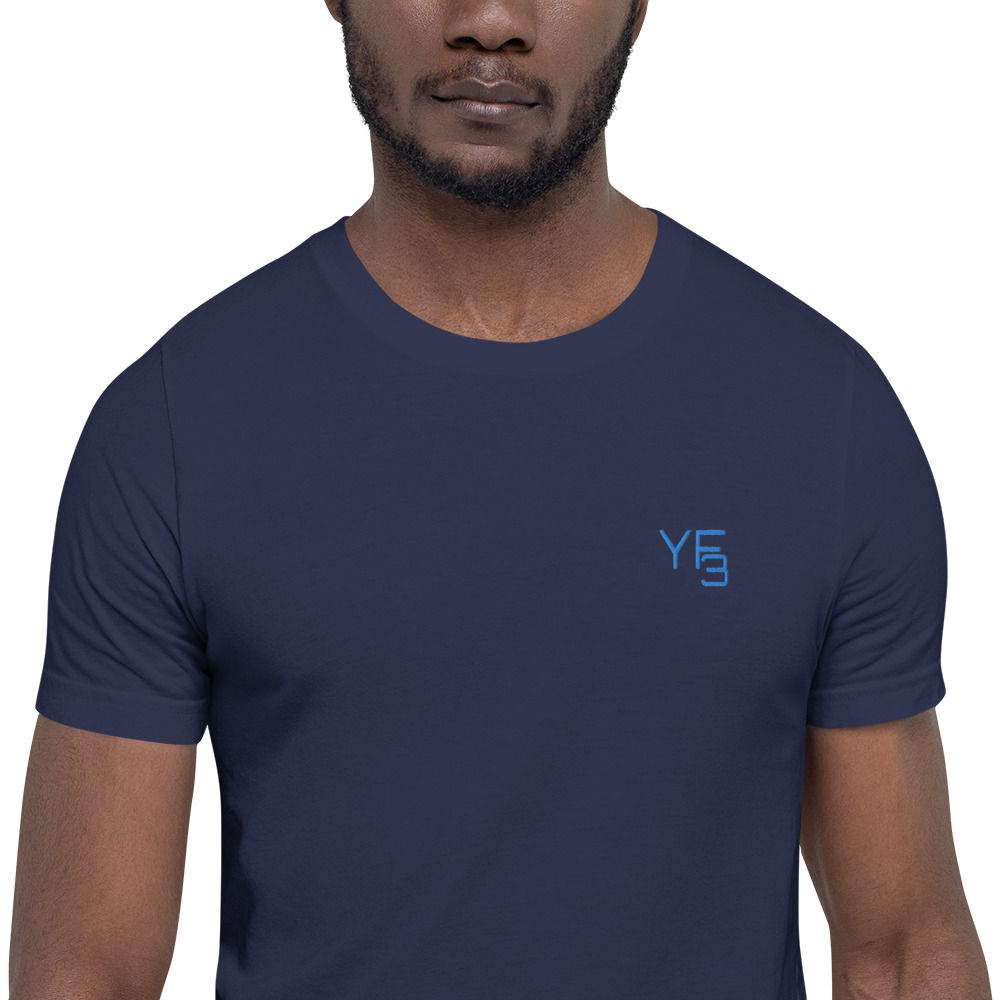 YHWH FOREVER 3 YF3 Embroidered Short-Sleeve Unisex T-Shirt