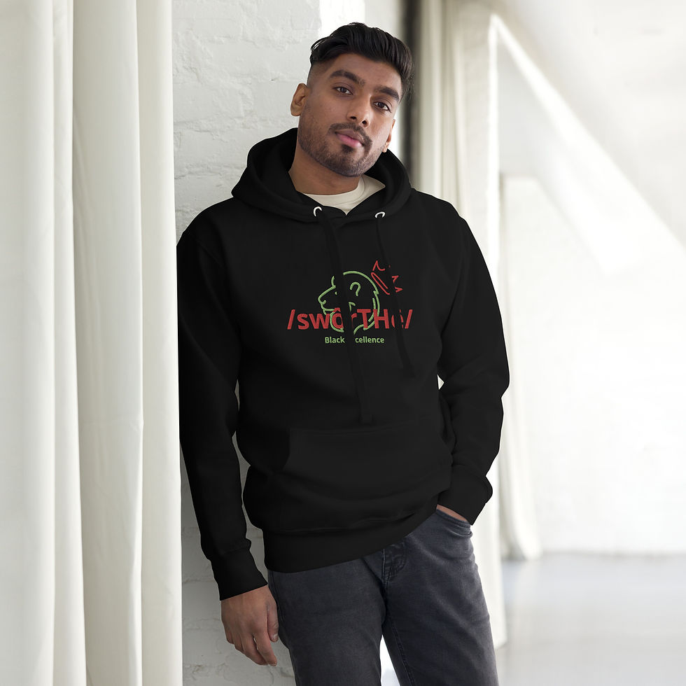 Thumbnail: Sworthe By Joseph Dowdy Embroidered Unisex Hoodie