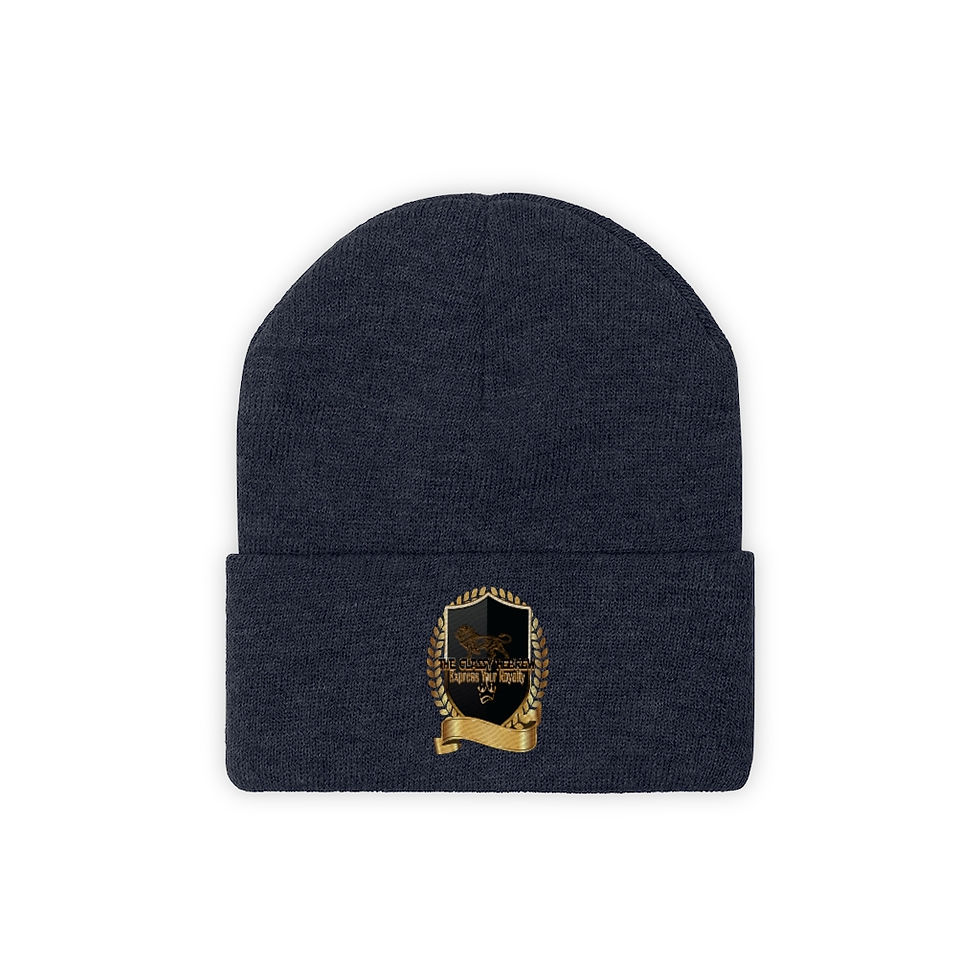 Thumbnail: The Classy Hebrew Knit Beanie