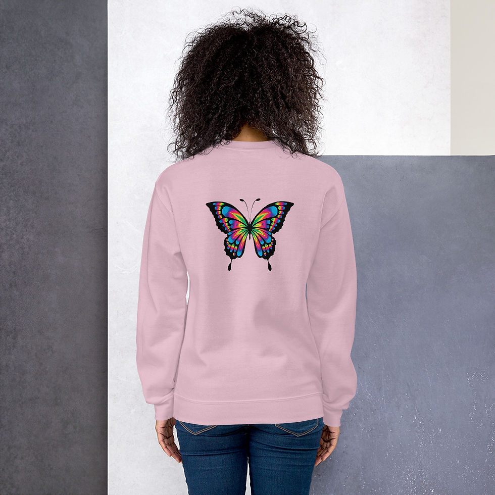 Thumbnail: The Classy Collection Beautiful & Blessed Sweatshirt