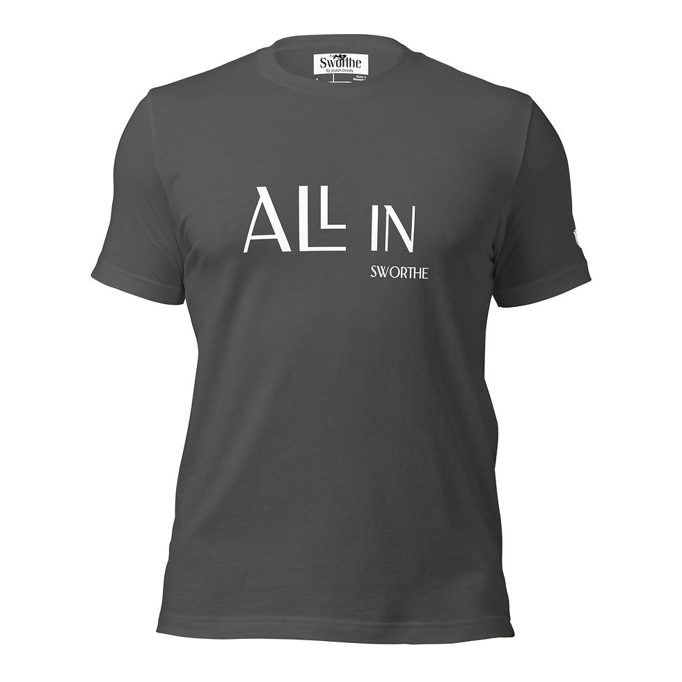 Thumbnail: Sworthe By Joseph Dowdy ALL IN Unisex t-shirt