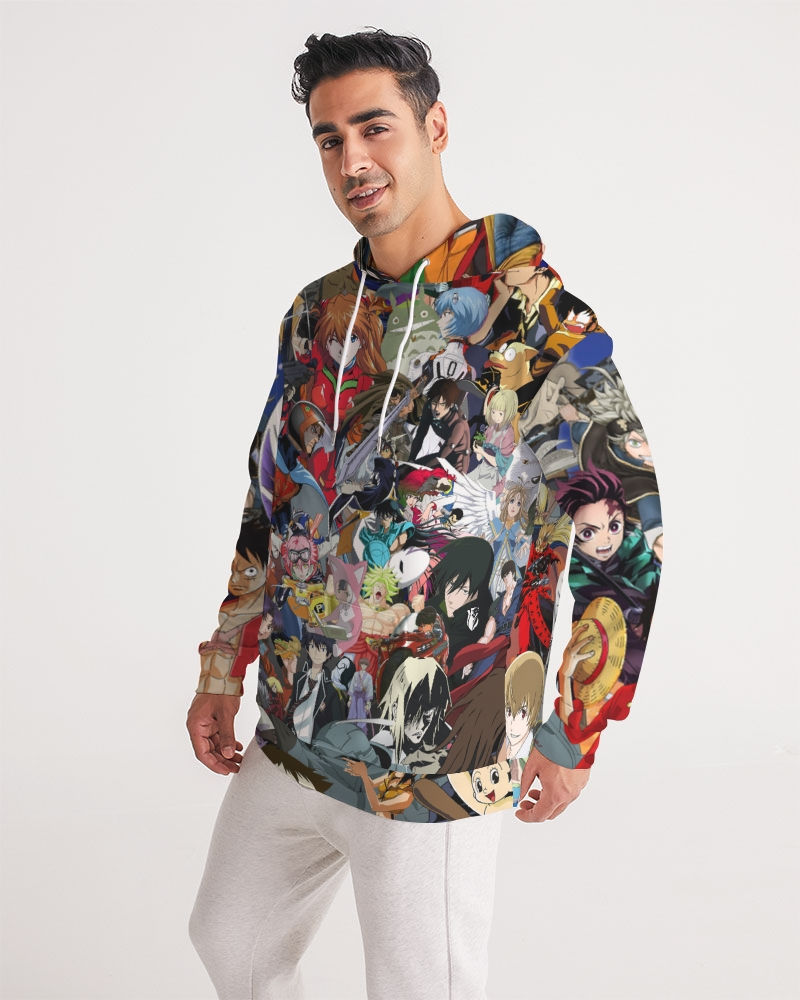 Thumbnail: Sworthe By Joseph Dowdy Anime Men's Hoodie