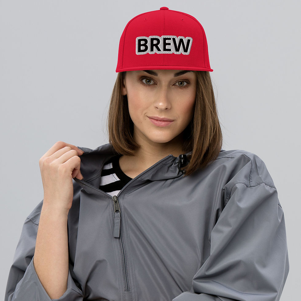 Thumbnail: YF3 The Classy Hebrew Brew Snapback Hat