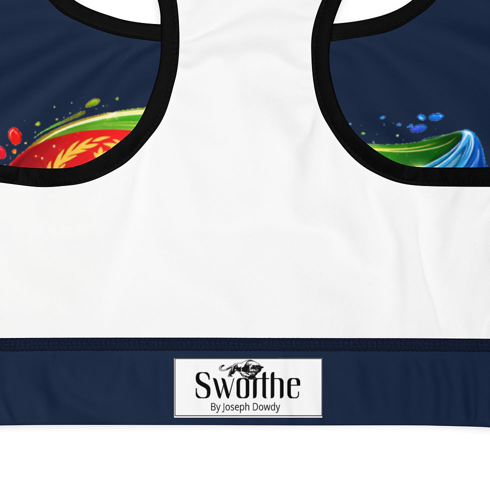 Thumbnail: Sworthe By Joseph Dowdy Eritrea Padded Sports Bra