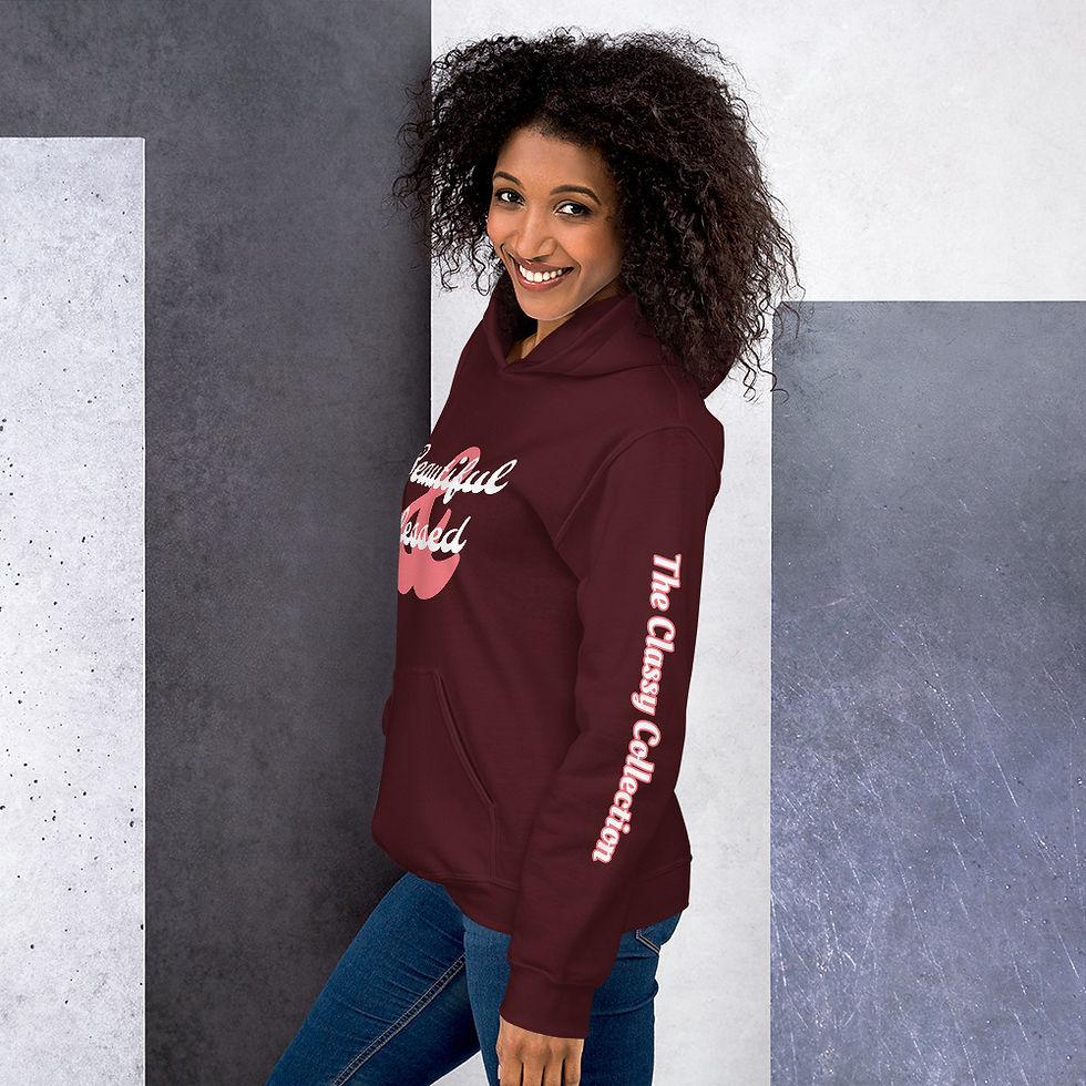 Thumbnail: The Classy Collection Beautiful & Blessed Unisex Hoodie