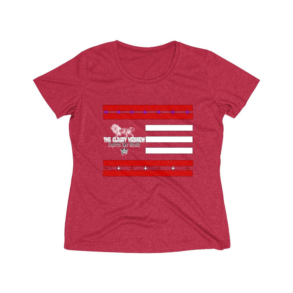 Thumbnail: The Classy Hebrew Women's Heather Wicking Tee