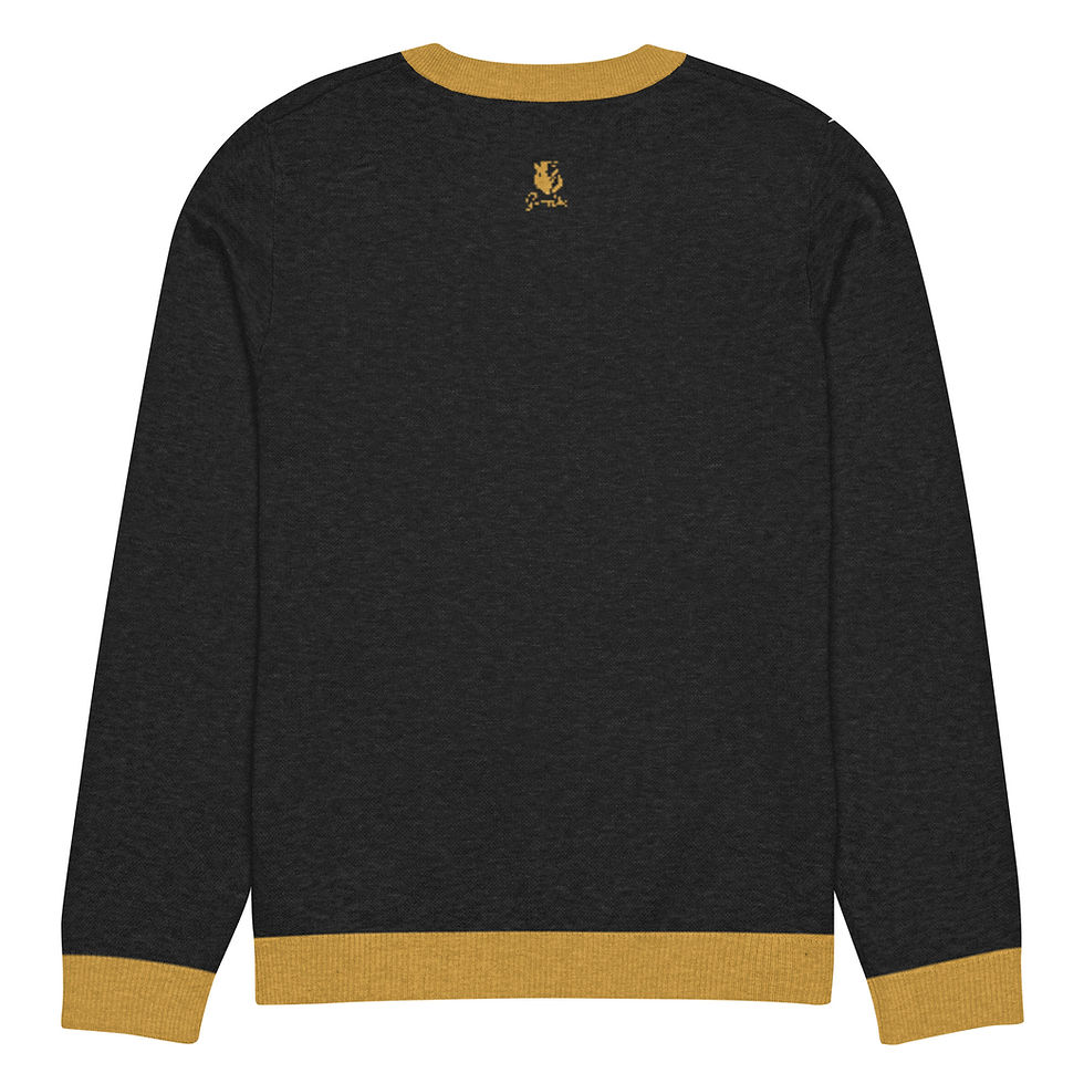Thumbnail: Sworthe By Joseph Dowdy Knitted Lion crew neck sweater