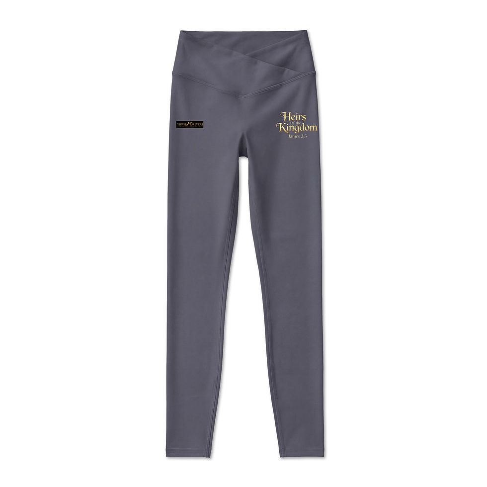 Thumbnail: YHWH FOREVER3 TKC James 2:5 Women’s luxury leggings
